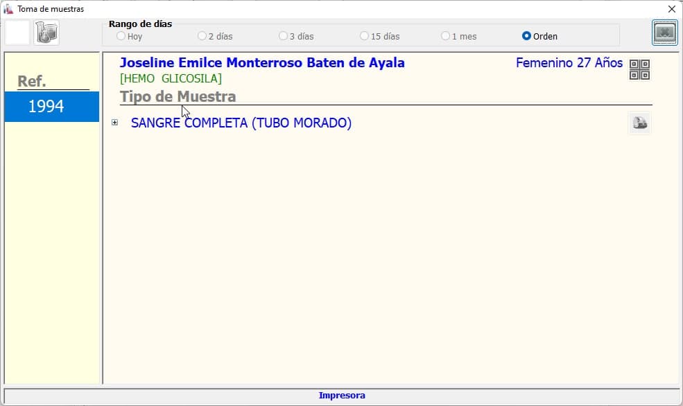 Impresión de etiquetas