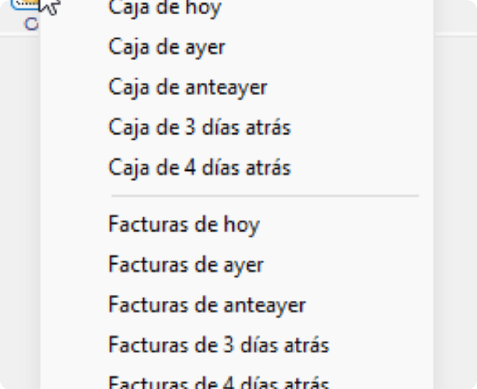 Corte de caja